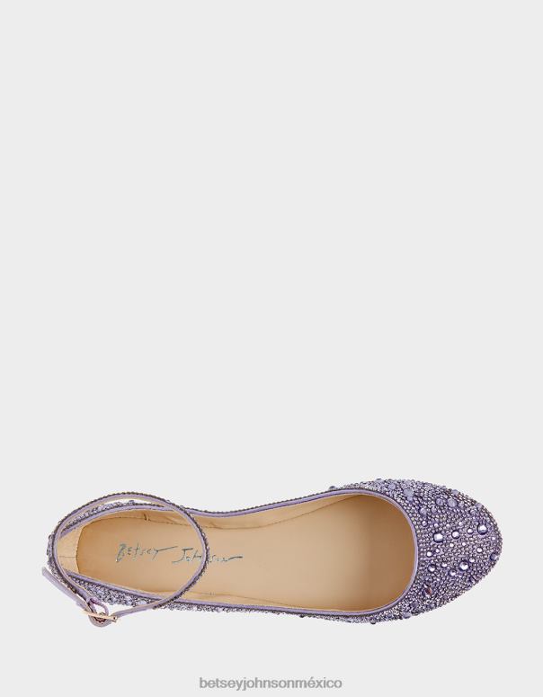 Betsey Johnson zapatos mujer F00V146 as lavanda