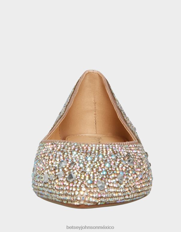 Betsey Johnson zapatos mujer F00V99 sb-jude satén desnudo