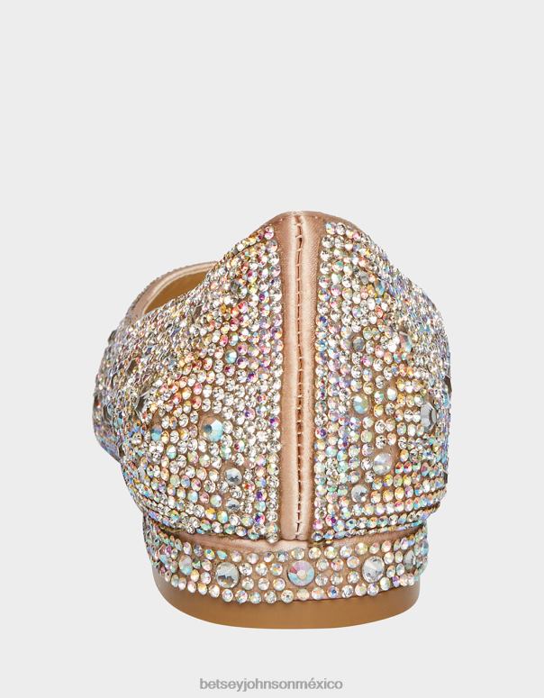 Betsey Johnson zapatos mujer F00V99 sb-jude satén desnudo