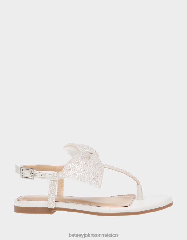 Betsey Johnson zapatos niños F00V186 Sasha Marfil