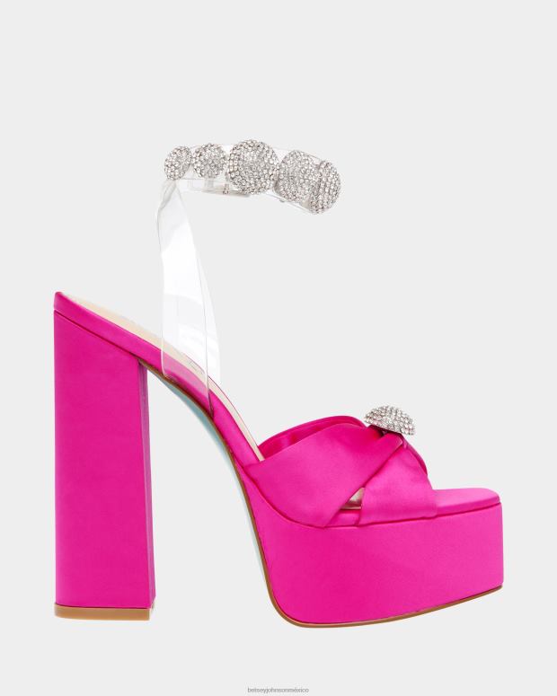 Betsey Johnson zapatos mujer F00V100 masón fucsia