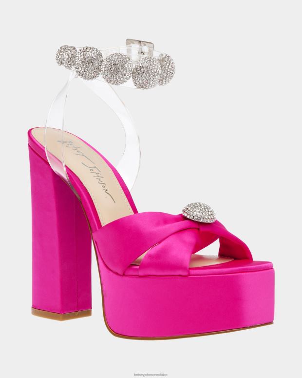Betsey Johnson zapatos mujer F00V100 masón fucsia
