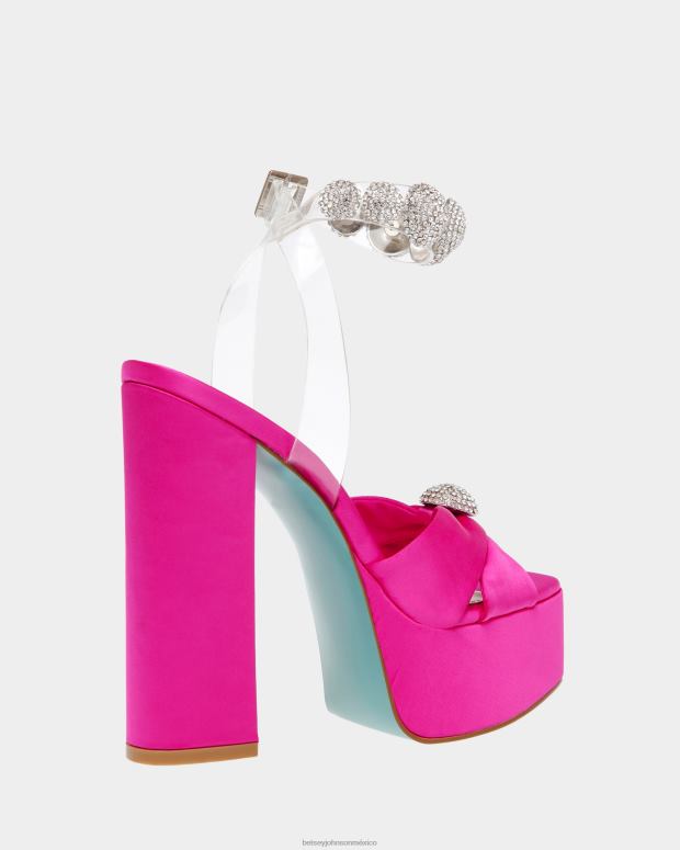 Betsey Johnson zapatos mujer F00V100 masón fucsia