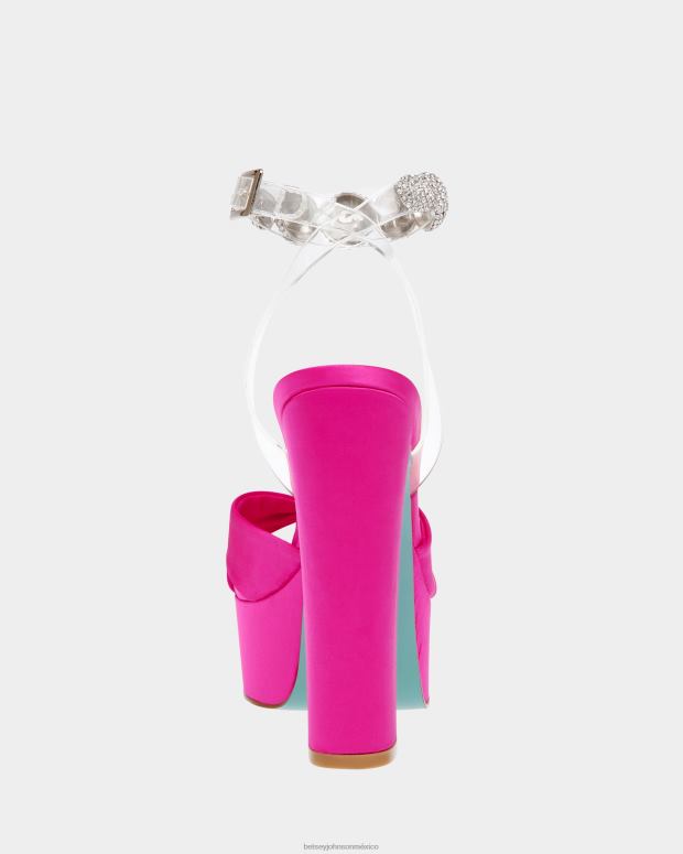 Betsey Johnson zapatos mujer F00V100 masón fucsia