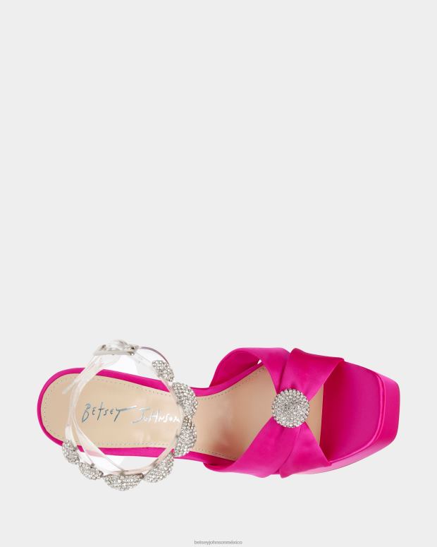 Betsey Johnson zapatos mujer F00V100 masón fucsia