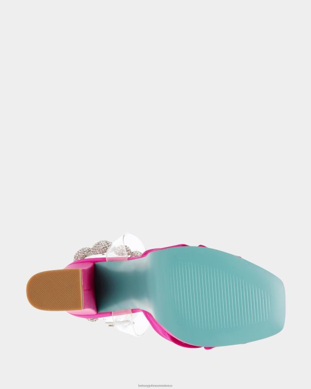 Betsey Johnson zapatos mujer F00V100 masón fucsia