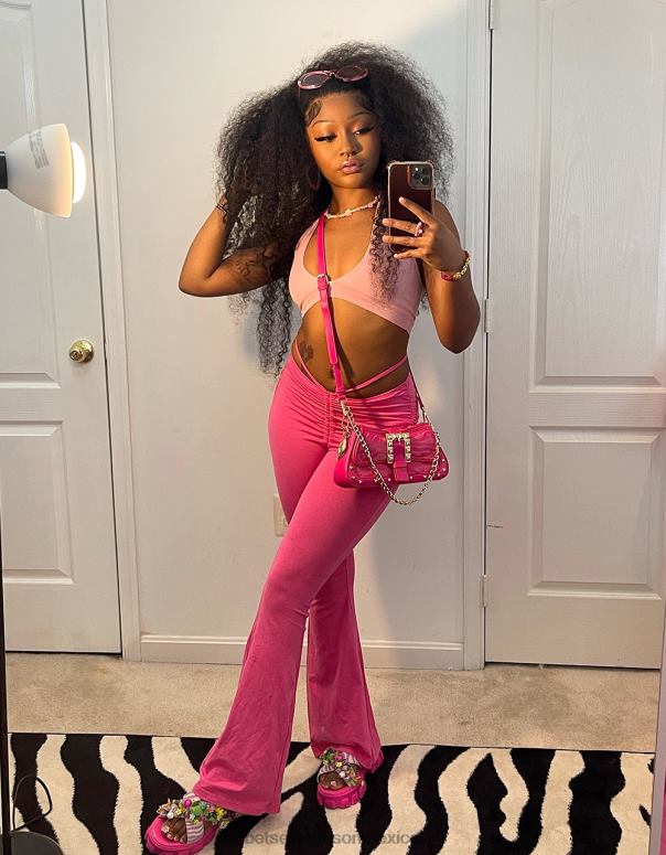 Betsey Johnson zapatos mujer F00V107 franco rosa multi