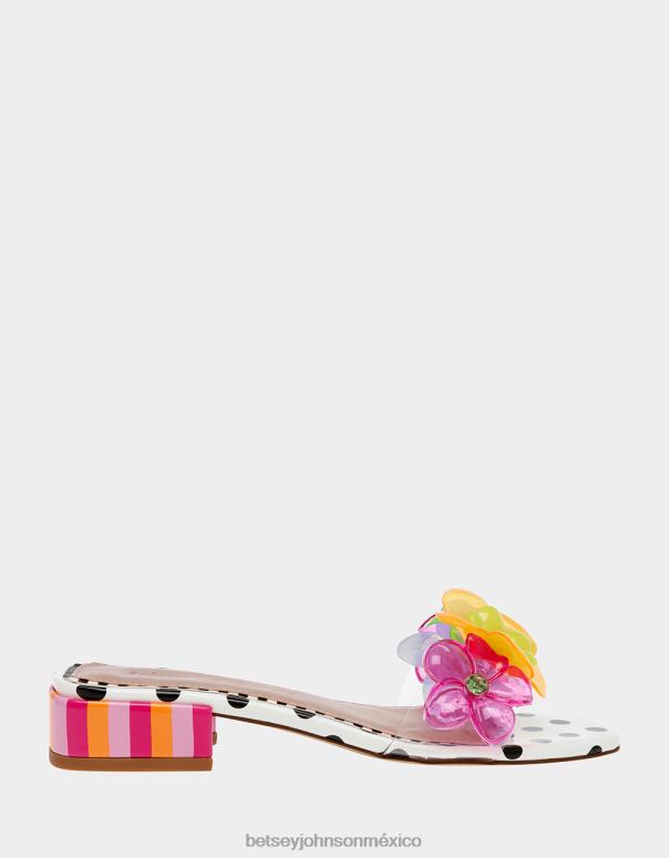 Betsey Johnson zapatos mujer F00V114 periodista negro/lunares/lunares