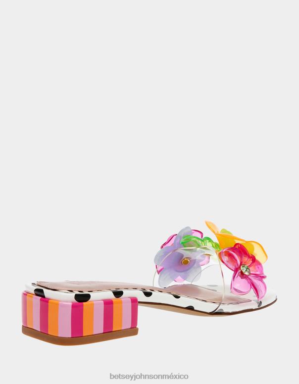 Betsey Johnson zapatos mujer F00V114 periodista negro/lunares/lunares