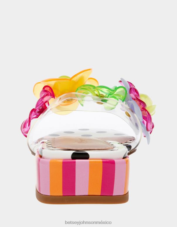 Betsey Johnson zapatos mujer F00V114 periodista negro/lunares/lunares