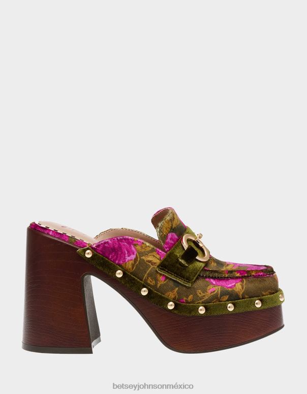 Betsey Johnson zapatos mujer F00V123 aydin multi verde