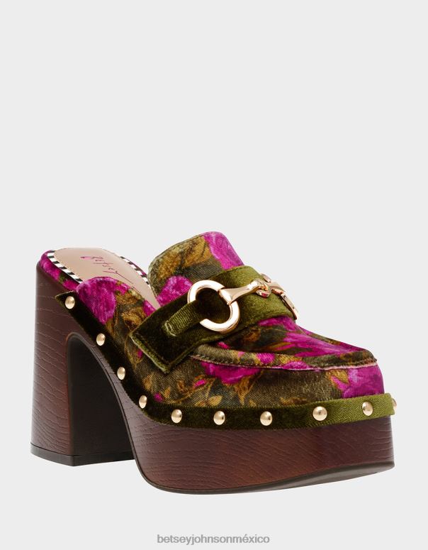 Betsey Johnson zapatos mujer F00V123 aydin multi verde