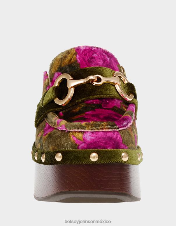 Betsey Johnson zapatos mujer F00V123 aydin multi verde