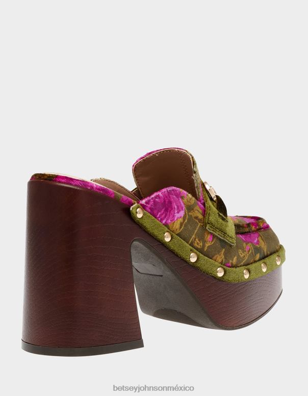Betsey Johnson zapatos mujer F00V123 aydin multi verde