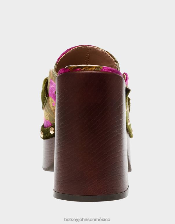 Betsey Johnson zapatos mujer F00V123 aydin multi verde