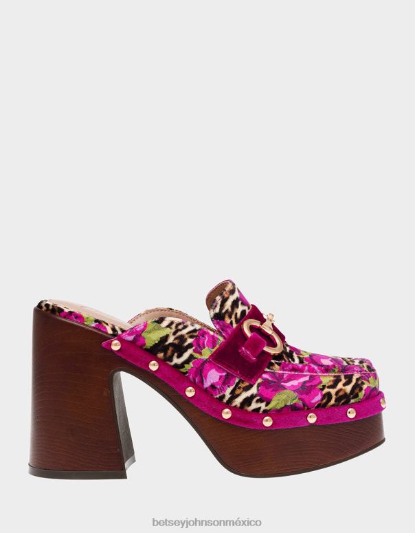 Betsey Johnson zapatos mujer F00V140 aydin leopardo multi