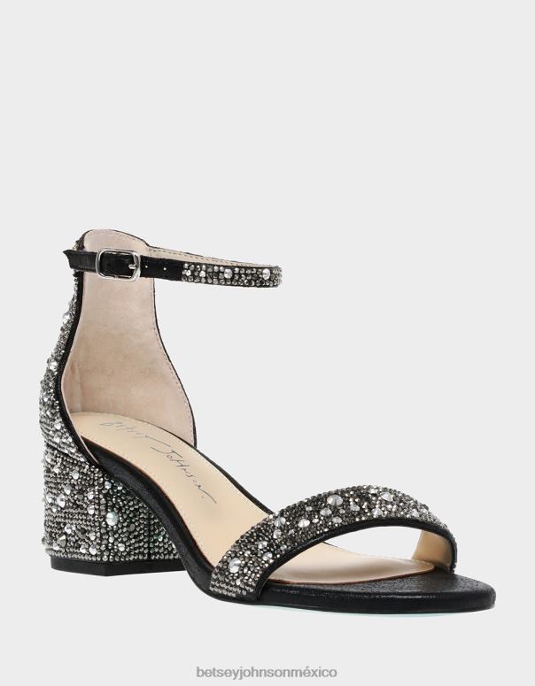 Betsey Johnson zapatos mujer F00V172 Mari negro