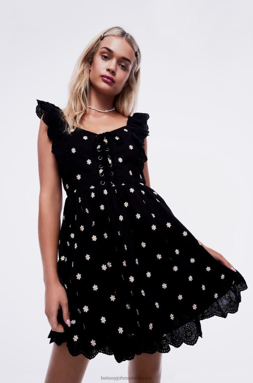 Betsey Johnson zapatos mujer F00V172 Mari negro