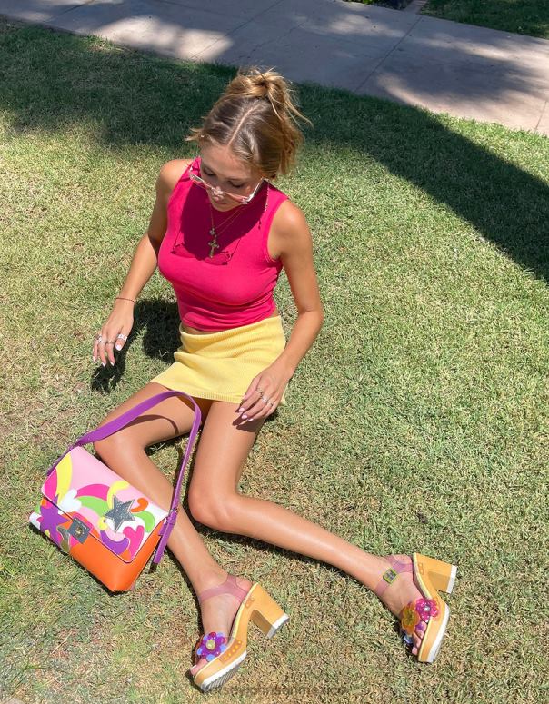 Betsey Johnson zapatos mujer F00V33 floryn púrpura