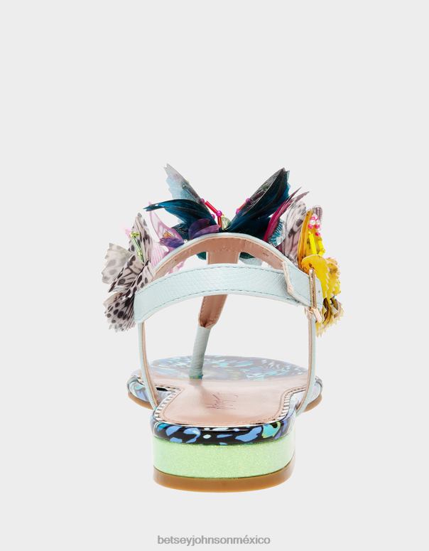 Betsey Johnson zapatos mujer F00V43 prilla multi azul
