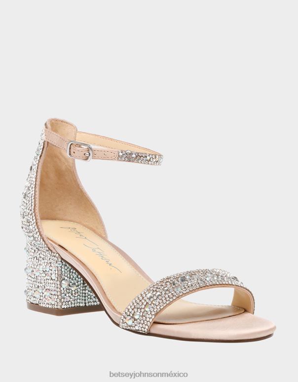Betsey Johnson zapatos mujer F00V45 Mari champán