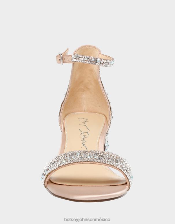 Betsey Johnson zapatos mujer F00V45 Mari champán