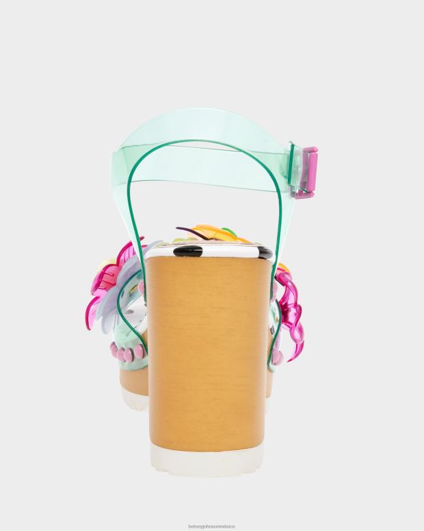 Betsey Johnson zapatos mujer F00V50 floryn verde azulado