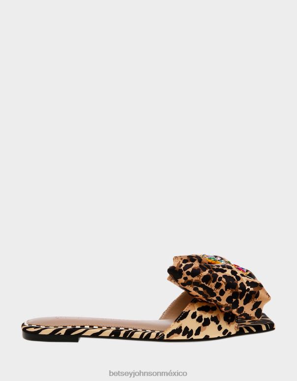 Betsey Johnson zapatos mujer F00V59 daisyy-g leopardo multi