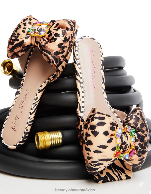 Betsey Johnson zapatos mujer F00V59 daisyy-g leopardo multi