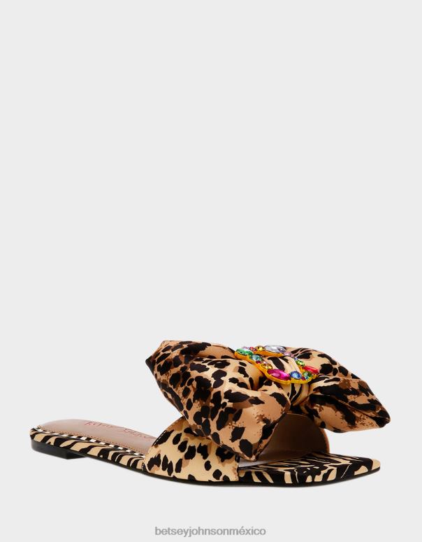 Betsey Johnson zapatos mujer F00V59 daisyy-g leopardo multi