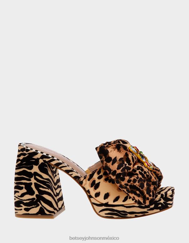Betsey Johnson zapatos mujer F00V5 posibilidad leopardo multi