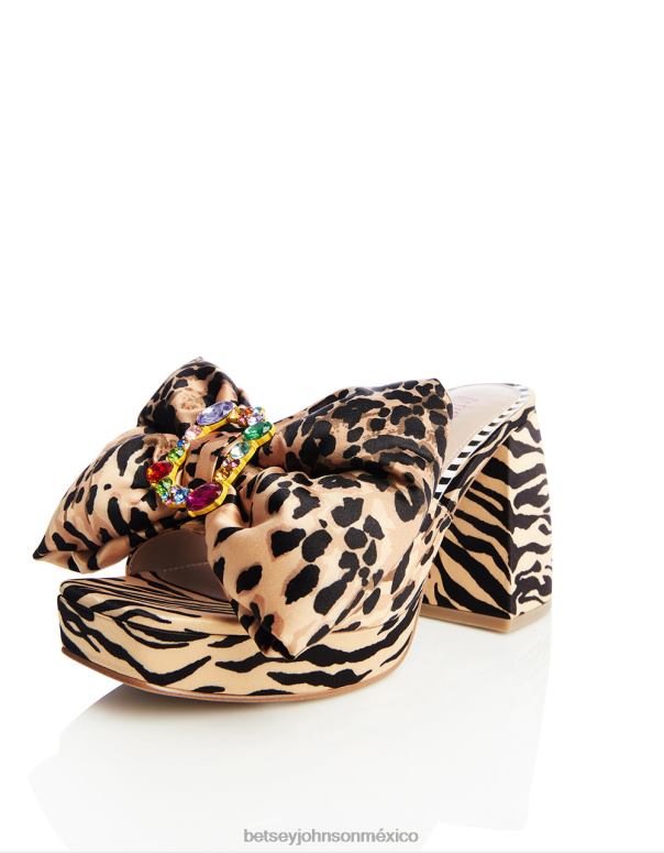 Betsey Johnson zapatos mujer F00V5 posibilidad leopardo multi