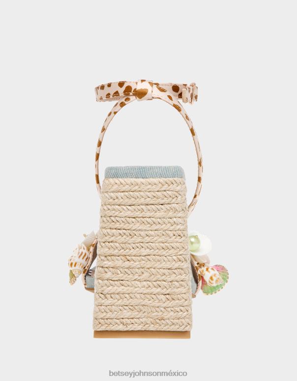 Betsey Johnson zapatos mujer F00V60 ancla leopardo multi