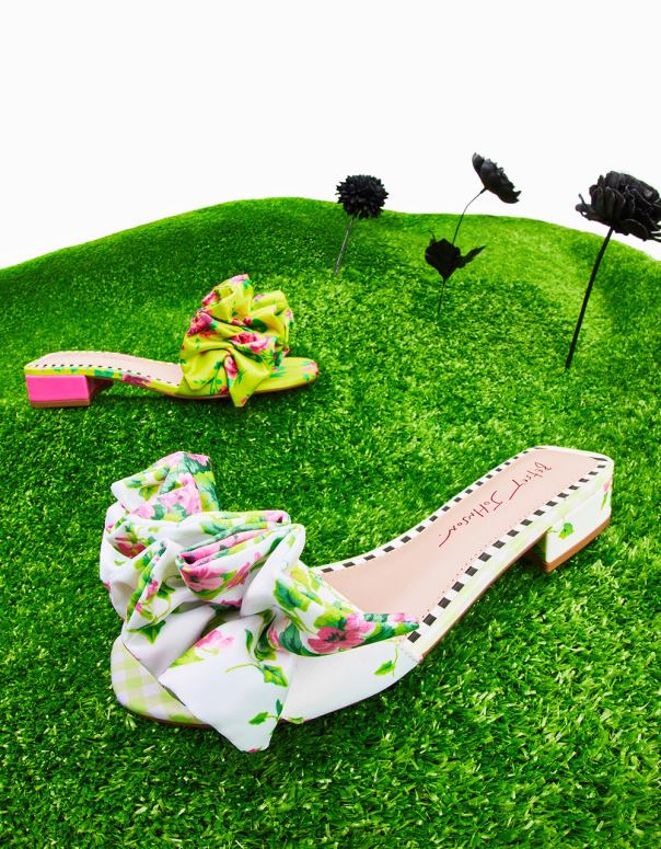 Betsey Johnson zapatos mujer F00V80 alivia multi blanco