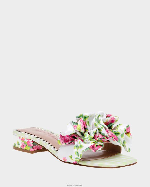 Betsey Johnson zapatos mujer F00V80 alivia multi blanco
