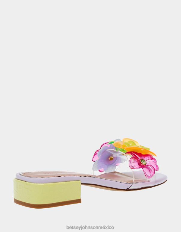 Betsey Johnson zapatos mujer F00V89 periodista lila