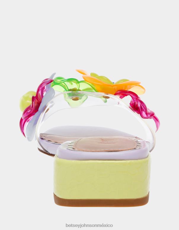 Betsey Johnson zapatos mujer F00V89 periodista lila