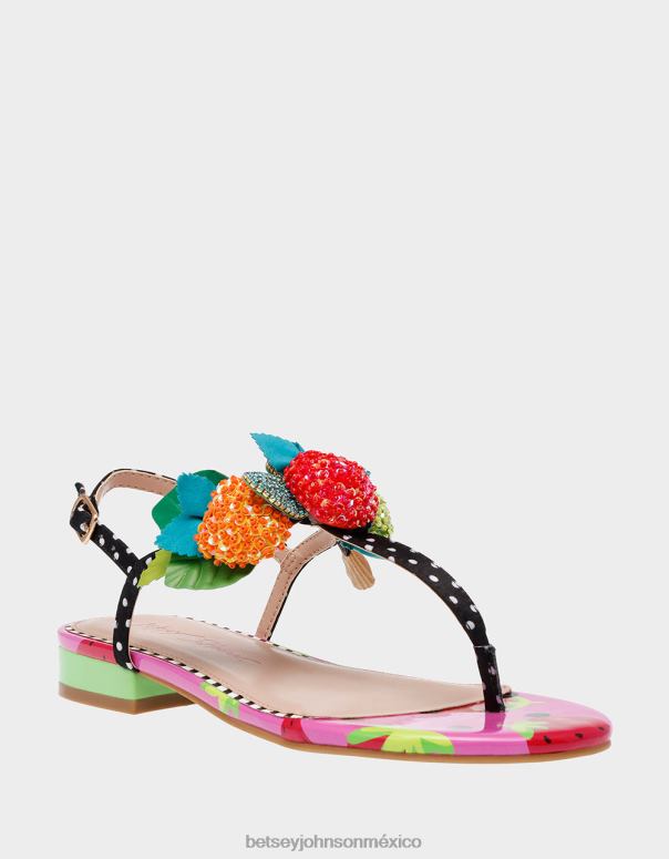 Betsey Johnson zapatos mujer F00V95 jugoso multi