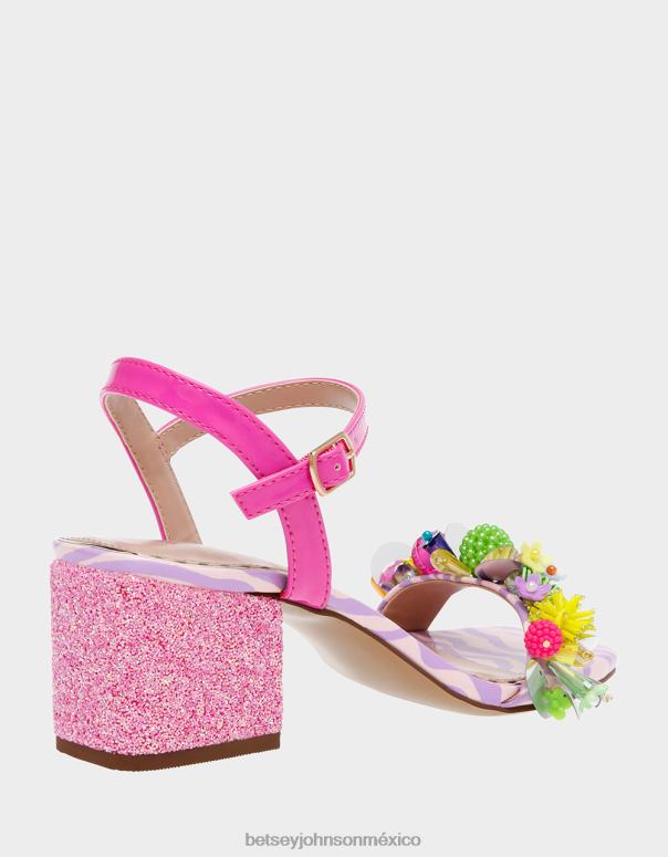 Betsey Johnson zapatos mujer F00V97 jayleene rosa multi