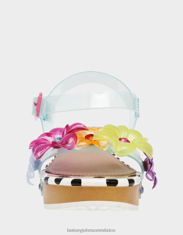 Betsey Johnson zapatos niños F00V152 flryn verde azulado