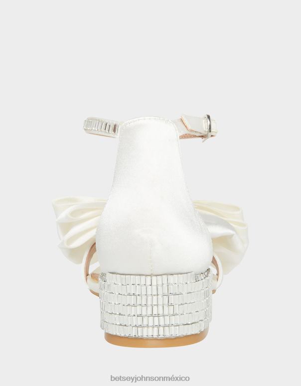 Betsey Johnson zapatos niños F00V184 loco Marfil