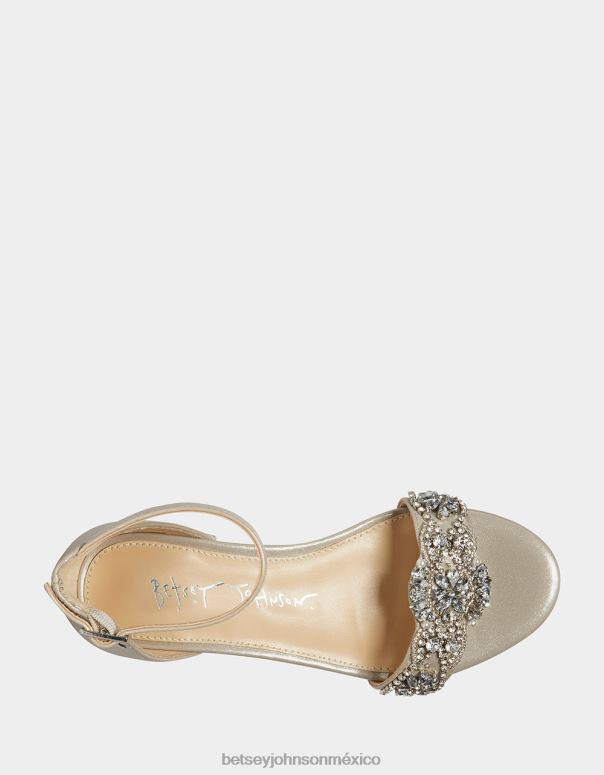 Betsey Johnson zapatos niños F00V197 mel plata