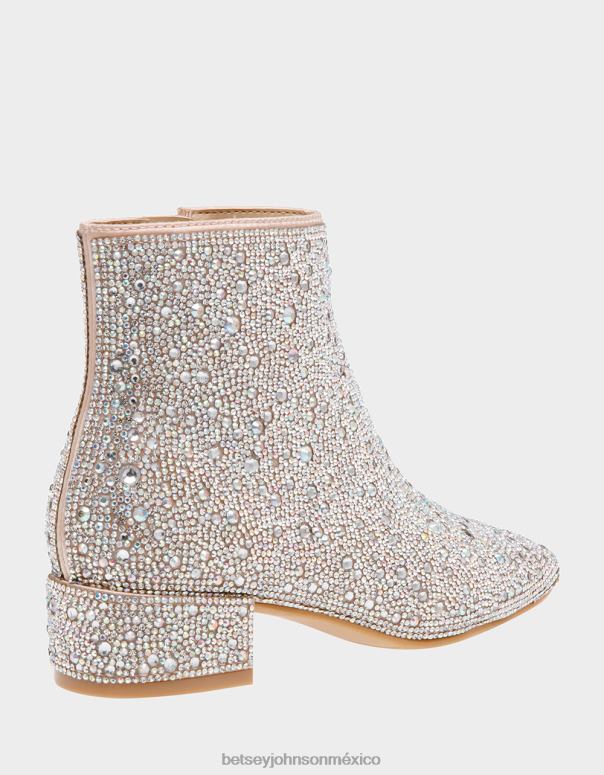 Betsey Johnson zapatos niños F00V23 Cady plata