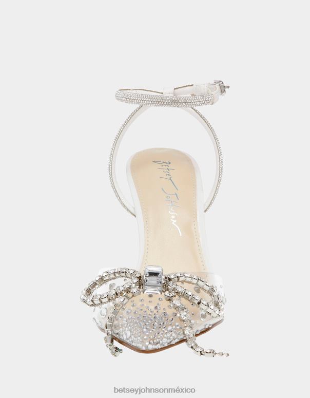 Betsey Johnson zapatos mujer F00V102 sueño blanco
