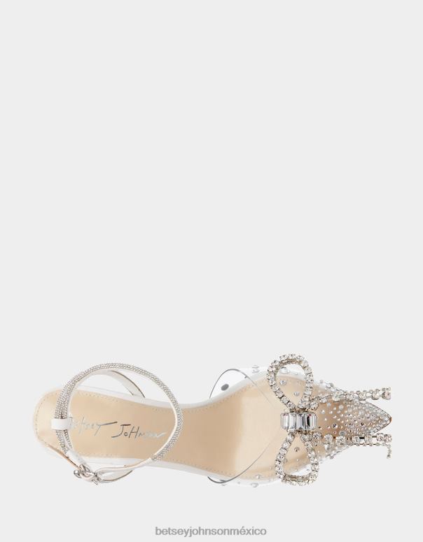 Betsey Johnson zapatos mujer F00V102 sueño blanco