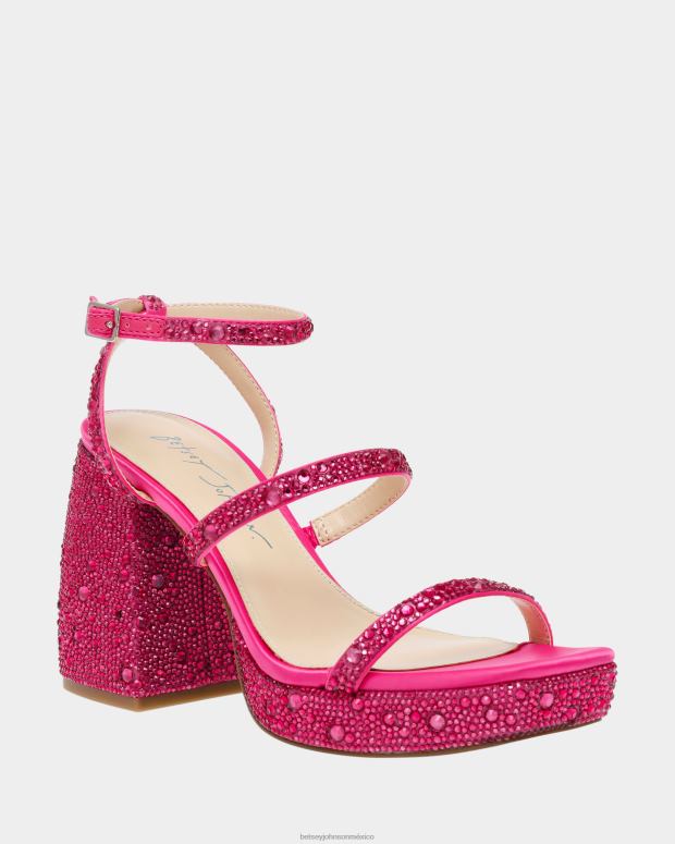 Betsey Johnson zapatos mujer F00V110 Denni fucsia