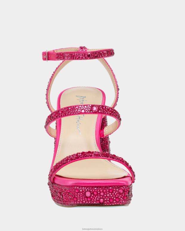 Betsey Johnson zapatos mujer F00V110 Denni fucsia