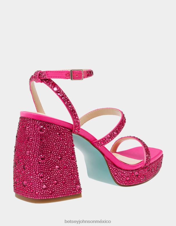 Betsey Johnson zapatos mujer F00V110 Denni fucsia