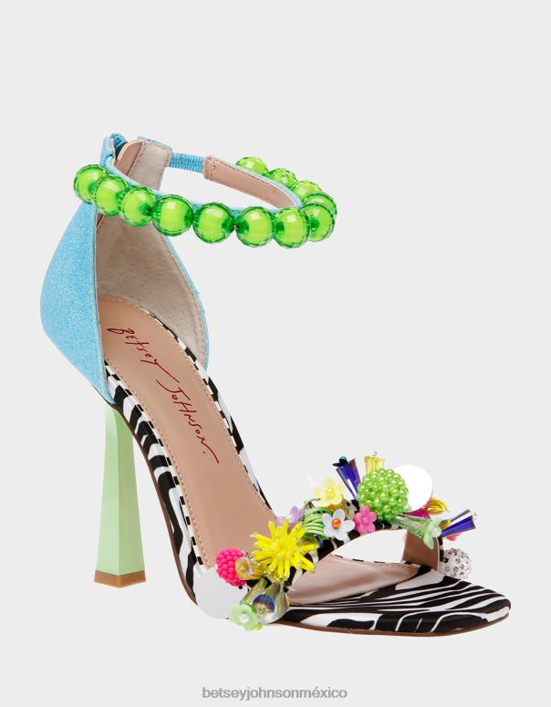 Betsey Johnson zapatos mujer F00V111 clooney multi azul