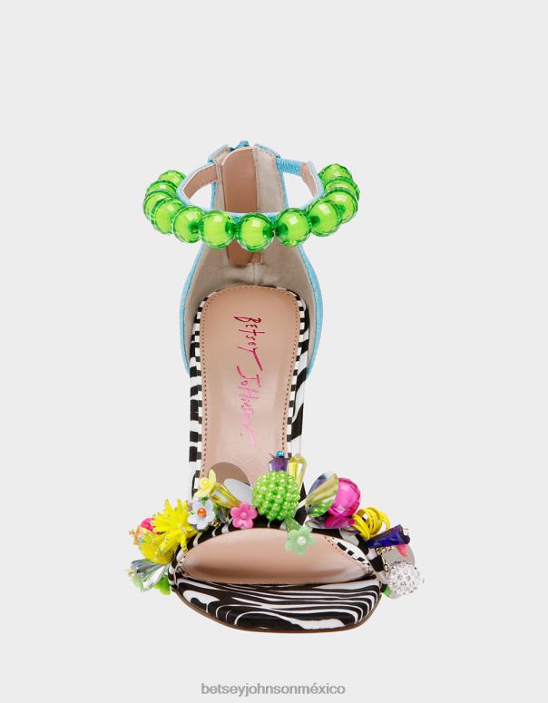 Betsey Johnson zapatos mujer F00V111 clooney multi azul